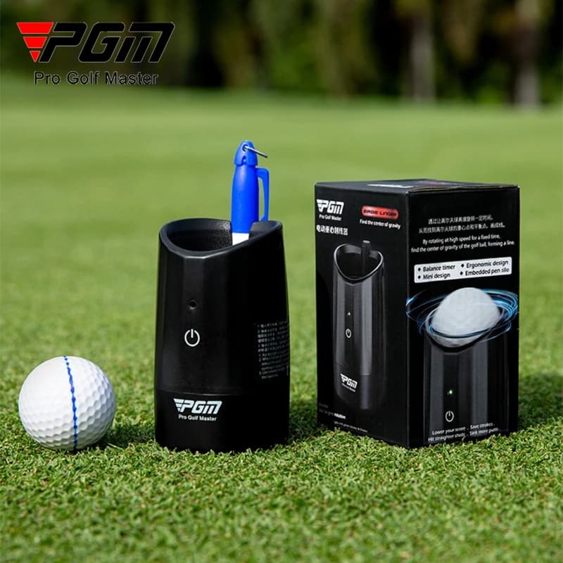 Il tracciatore elettrico da golf PGM trova automaticamente lo strumento per la palla da disegno della linea di distribuzione del centro di gravità HXQ006/HXQ012