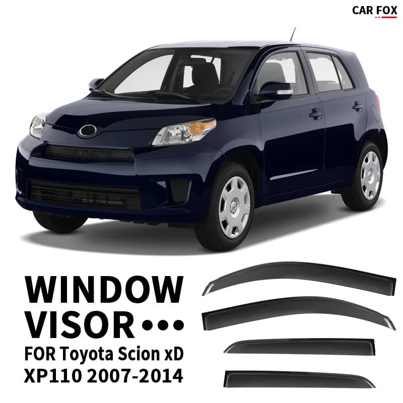 Per Toyota Scion xA xD 2002-2014 Finestra di Automobile Visiera Tenda Shelter Parabrezza Finestrino Laterale Pioggia Parasole Accessori Car Styling