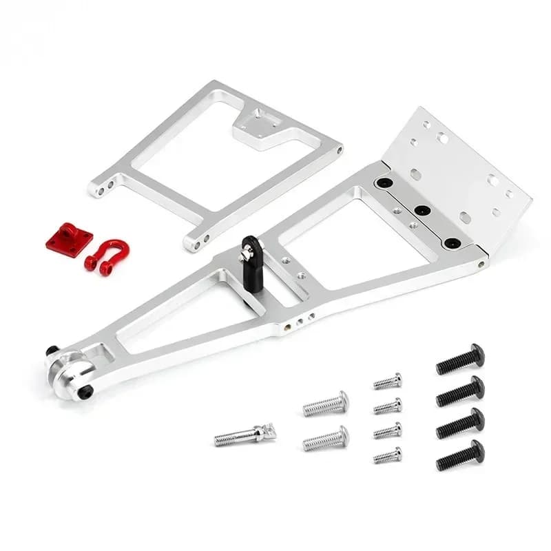 Verricello RC/Braccio di sollevamento per camion di soccorso, carro attrezzi, gru, strumento fai da te per auto crawler 1/10, aggiornamento telaio Axial SCX10 TRX4 D252 LCG