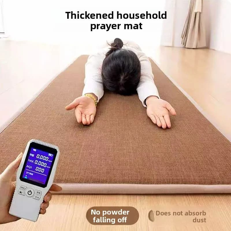 Meditation Mat Yoga Equipment, Thickened Smooth Cotton Sitting Mat for Tea Rooms, Meditation Practice Anti-Slip Comfort Cushion