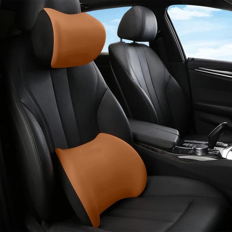 Cuscino Lombare in Memory Foam per Sedie da Ufficio, Cuscini per Seduta Prolungata, Cuscino Lombare per Auto, Cuscini Decorativi per Divano, Regalo di Natale