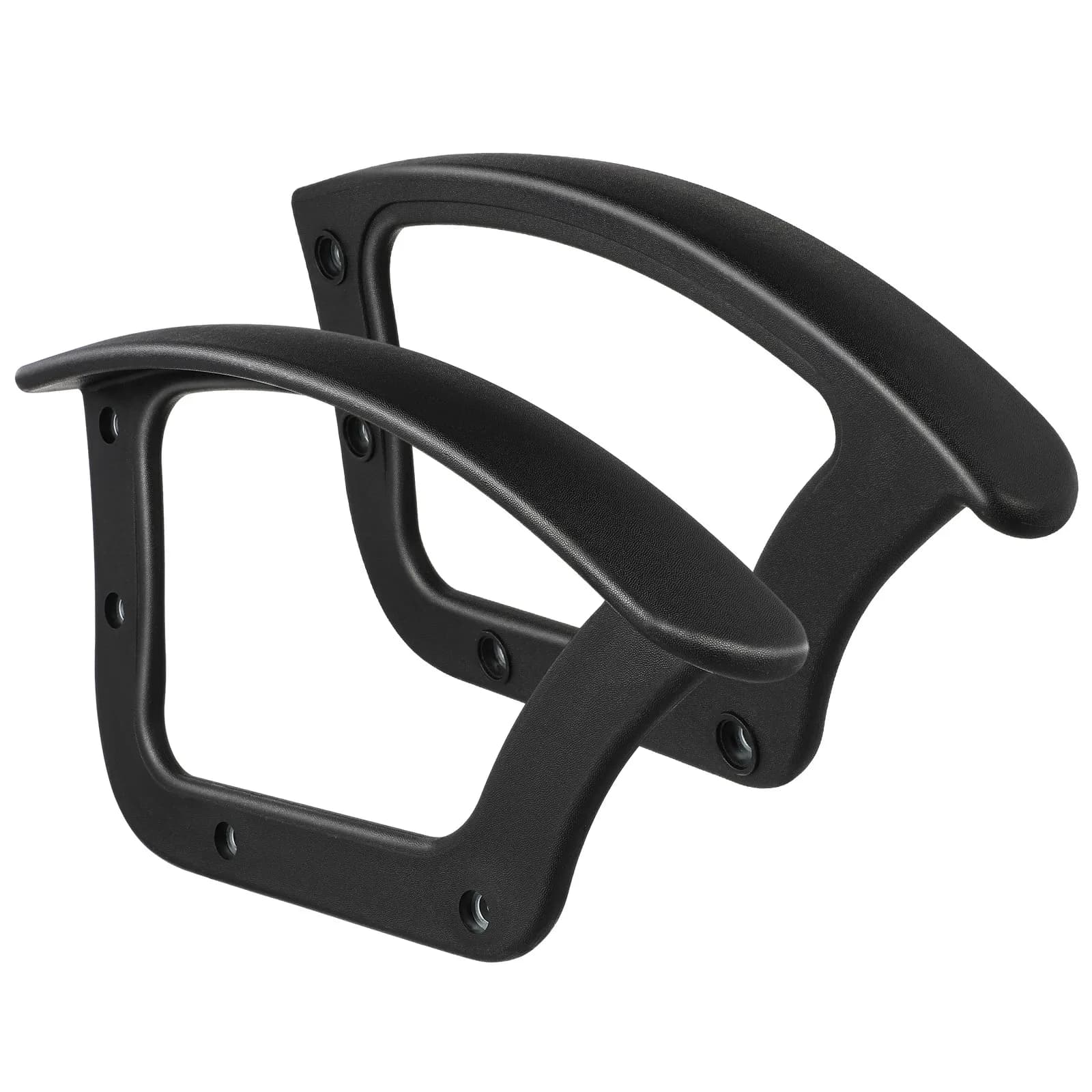 2 Pezzi Accessori per Braccioli di Sedie, Anelli in Plastica per Sedie da Ufficio e Computer, Parti di Ricambio per Componenti da Gaming