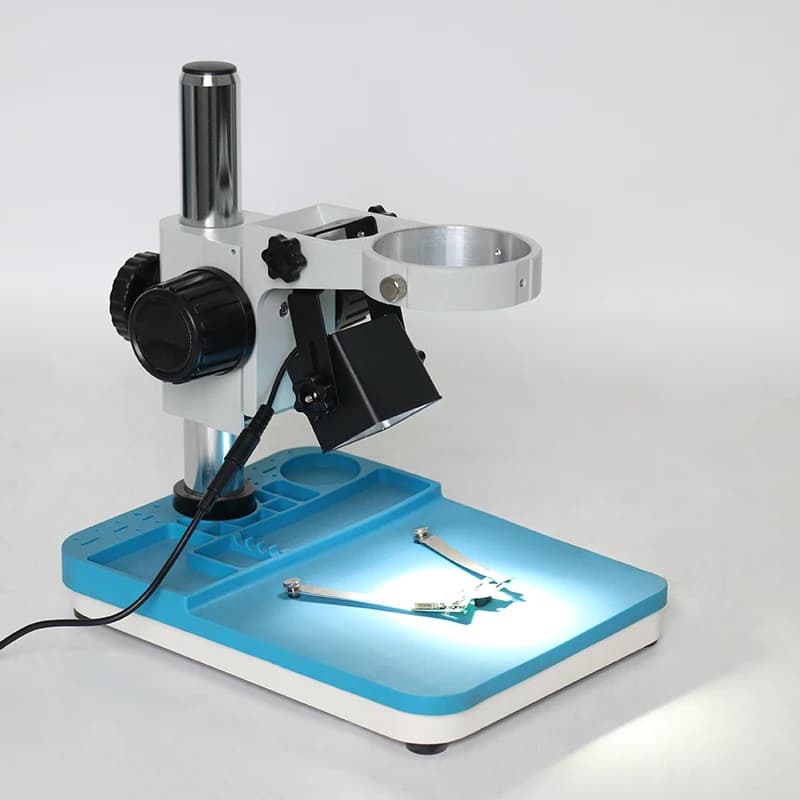 61 LED Adjustable Ring Side Light 6000K-7000K Lighting lamp 110V-220V for industrial stereo microscope HDMI USB camera