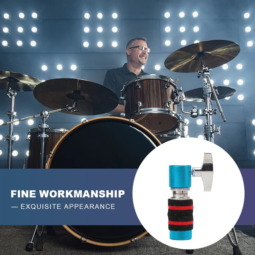 Cuscinetto in feltro morbido per frizione batteria jazz, ricambio per supporto per frizione di piatti hi-hat jazz, accessori per strumenti musicali