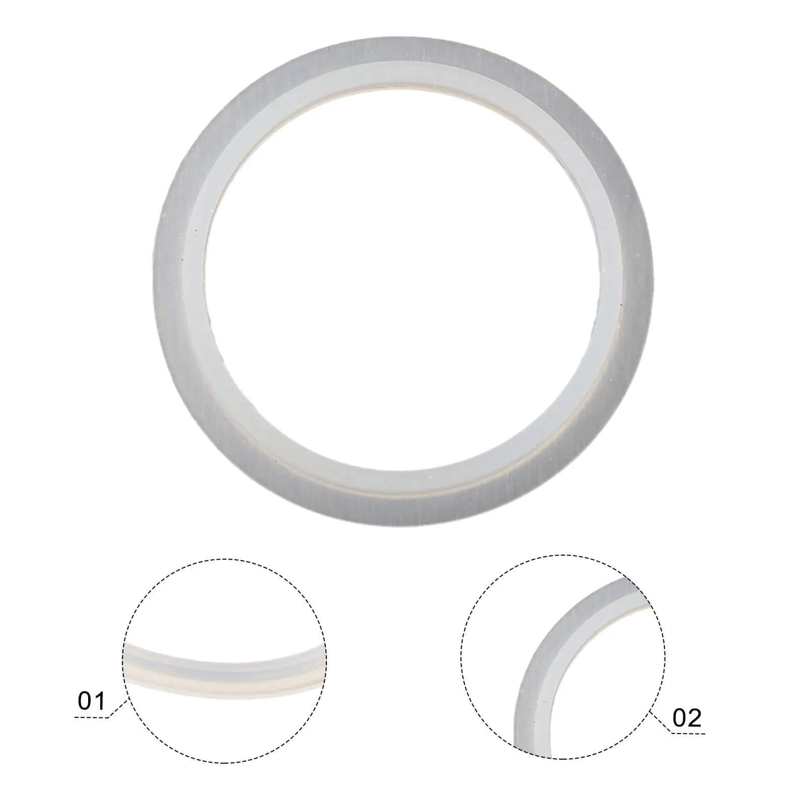 1 pcs Silicone sealing ring for drain sink, bath tub spare, pop-up plug, sink seal