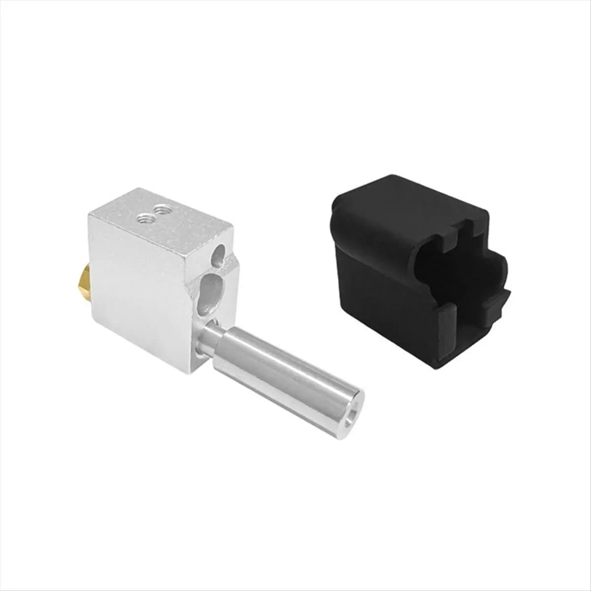 AA83 For Hotend Kit 0.4mm Brass Nozzle Heatbreak Heat Block 3D Printer Accessories