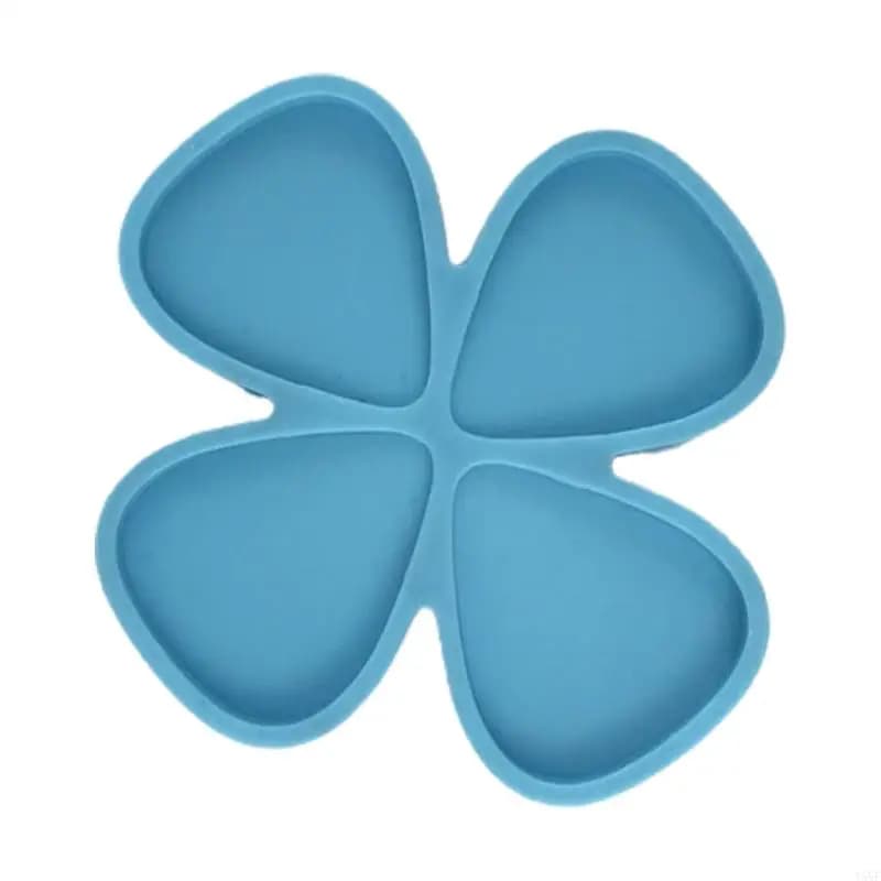 Y55F 4 PCS/set Chitarra universale Picks Resin Stampo Plectrum chitarra in silicone Picks Reusibili Picks Relugabile stampo