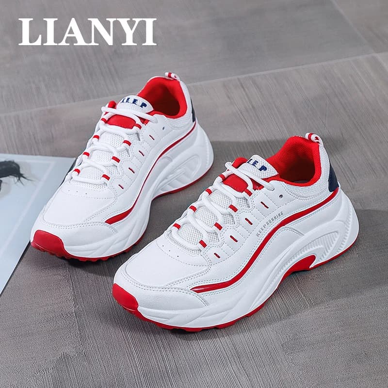 LIANYI Women's wear-resistant and non-slip trekking shoes suitable for outdoor cycling hiking light racing shoes from bottom