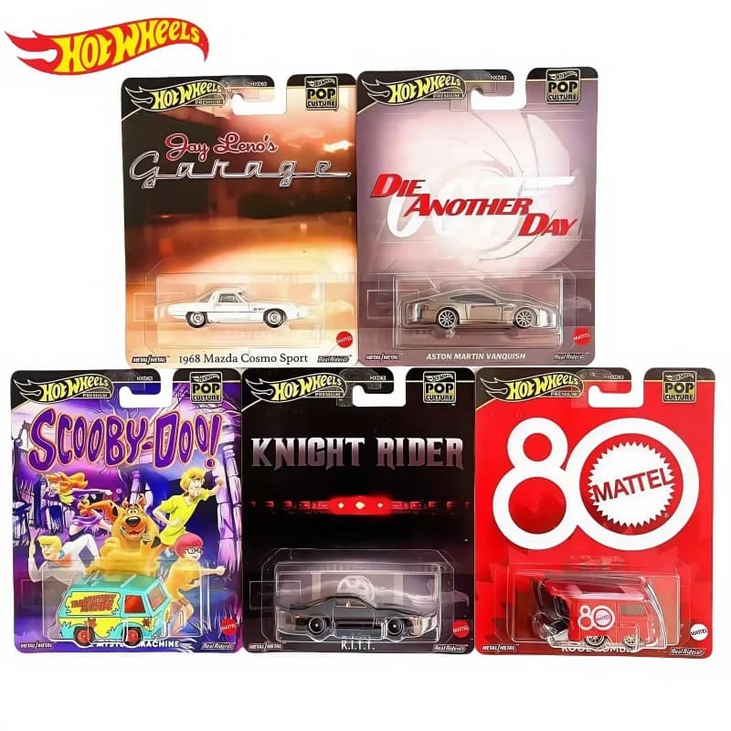 Disponibile Nuove ruote non aperte calde Pop Culture 2025 Mix 1g Hxd63 Modello pressofuso Veicolo da collezione Custodia da 10 Disponibile Nave