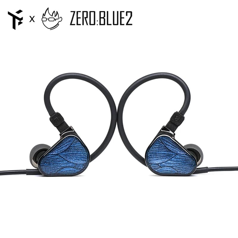 TRUTHEAR x Crinacle Zero: Auricolare BLUE2 Cuffie intrauricolari cablate per giochi musicali HIFI Spina da 3,5 mm