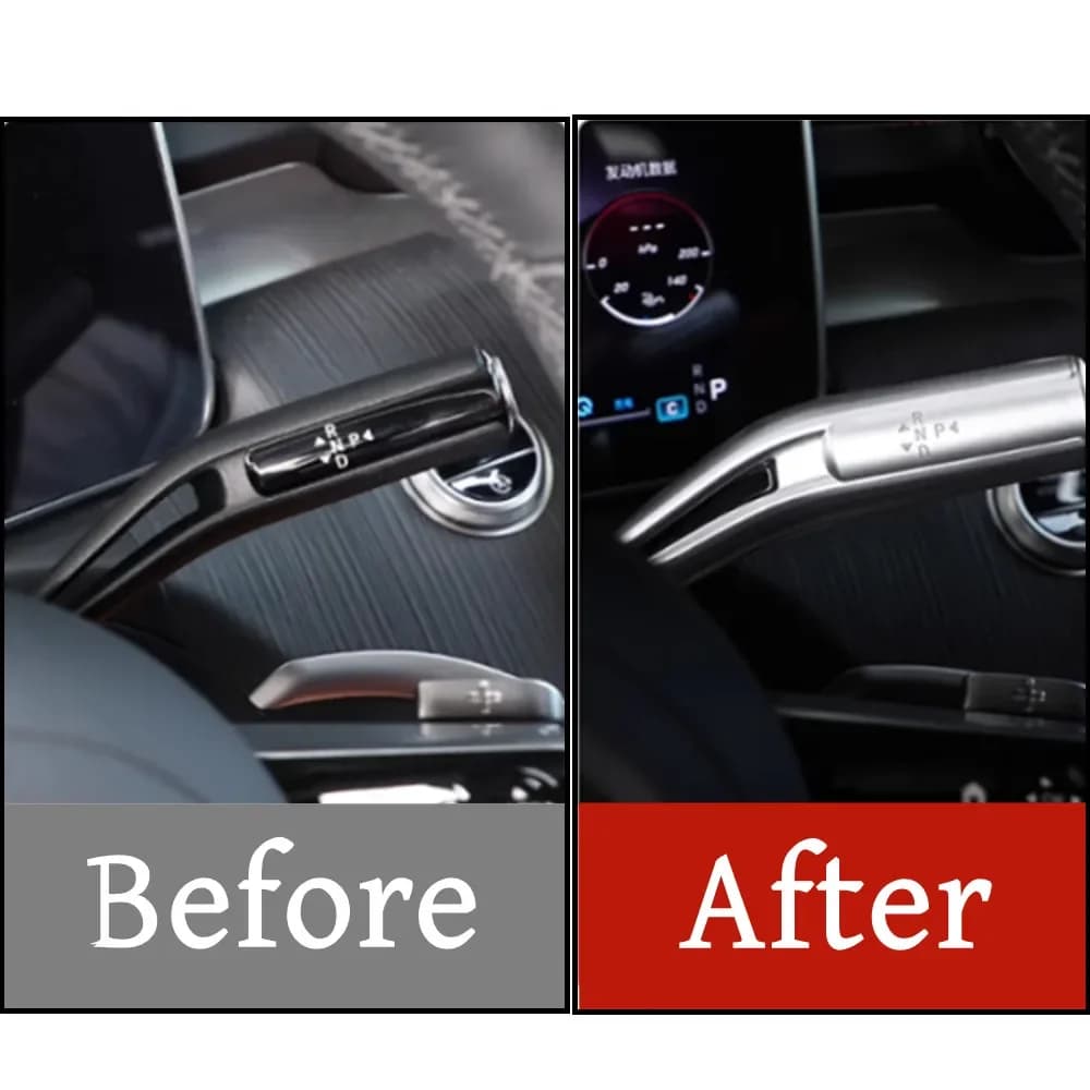 For Mercedes Benz EQE EQS Class V295 V297 2022-2024 Auto Flyer Gearbox Trim Covering Stickers