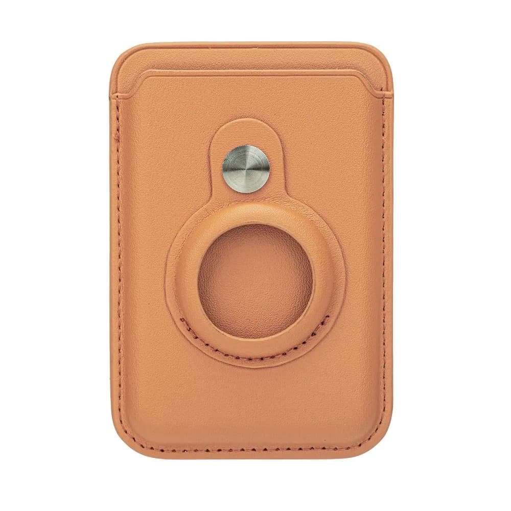 Portacarte Magnetico Universale con Blocco RFID, Portafoglio in Pelle Antifurto, Supporto di Sicurezza per Telefono e Carte, Compatibile con Magsafe