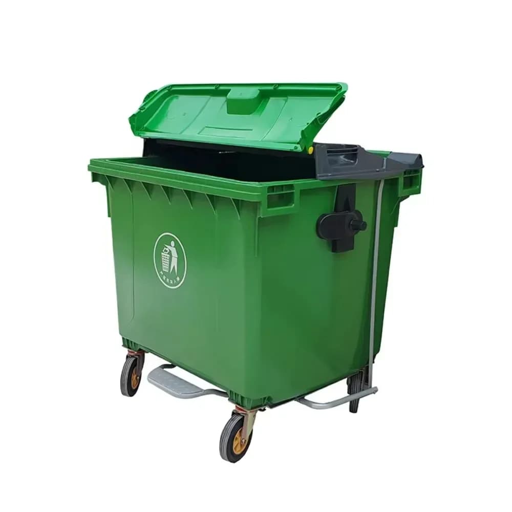 Bidone della spazzatura da un litro Bidone da riciclo in plastica ondulata prodotto in Cina