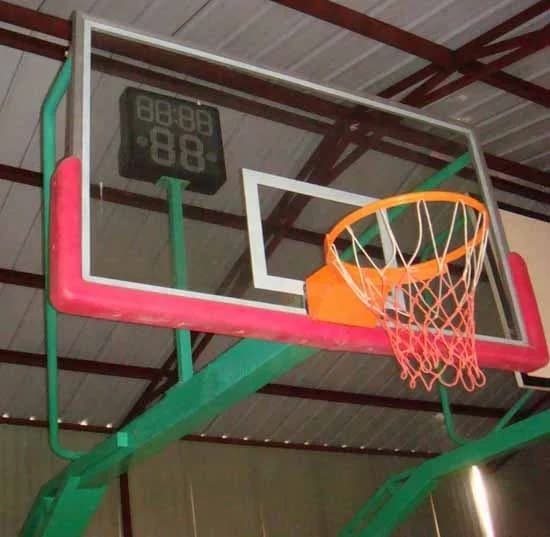 Tabellone da Basket in Vetro Temperato Standard FIBA