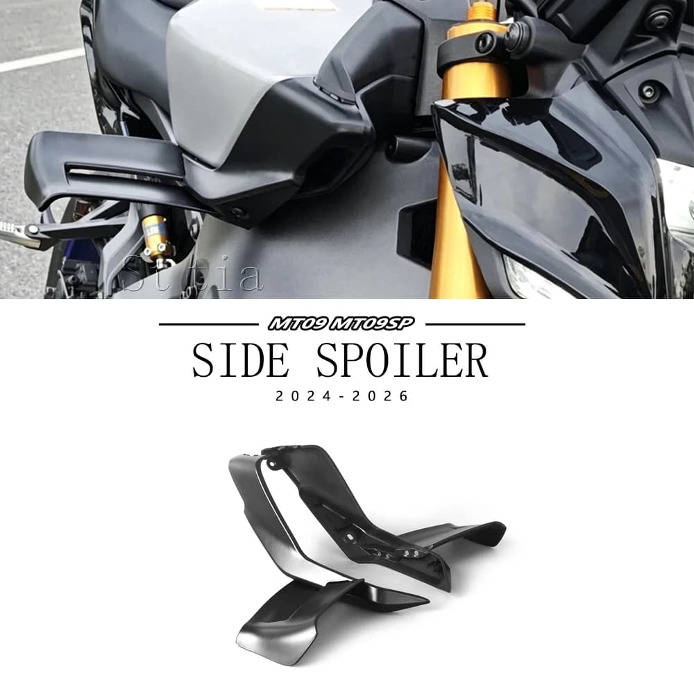 2024 2025 2026 Per Yamaha MT09 SP MT-09 MT 09 Moto ABS Spoiler Laterali Nudi Carene Alette Aerodinamiche Deflettori Aerei