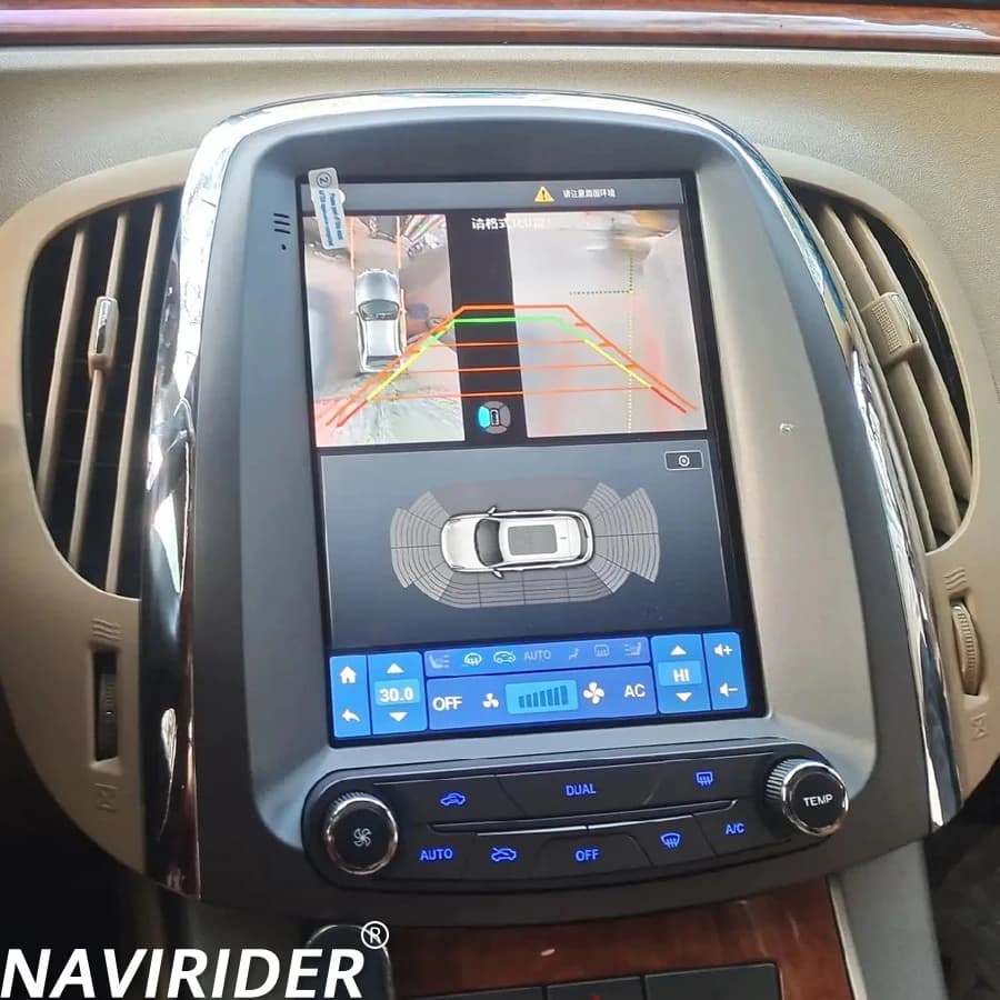 Schermo verticale da 10.4 pollici Android 15 per Buick Lacrosse GM Alpheon 2009-2012 Multimedia Navi Lettore video per auto GPS Radio Carplay