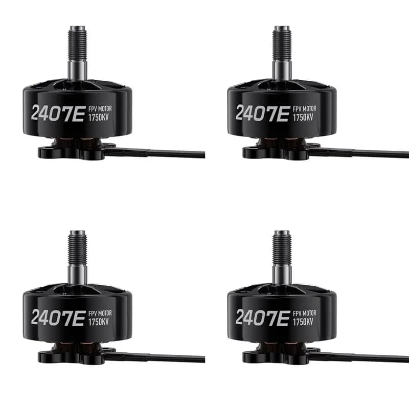 Motore A55T 4X SPEEDX2 2407E 1750KV ad alta coppia e basso consumo per droni FPV da corsa da 5-6 pollici, quadricotteri RC da corsa, multicopter