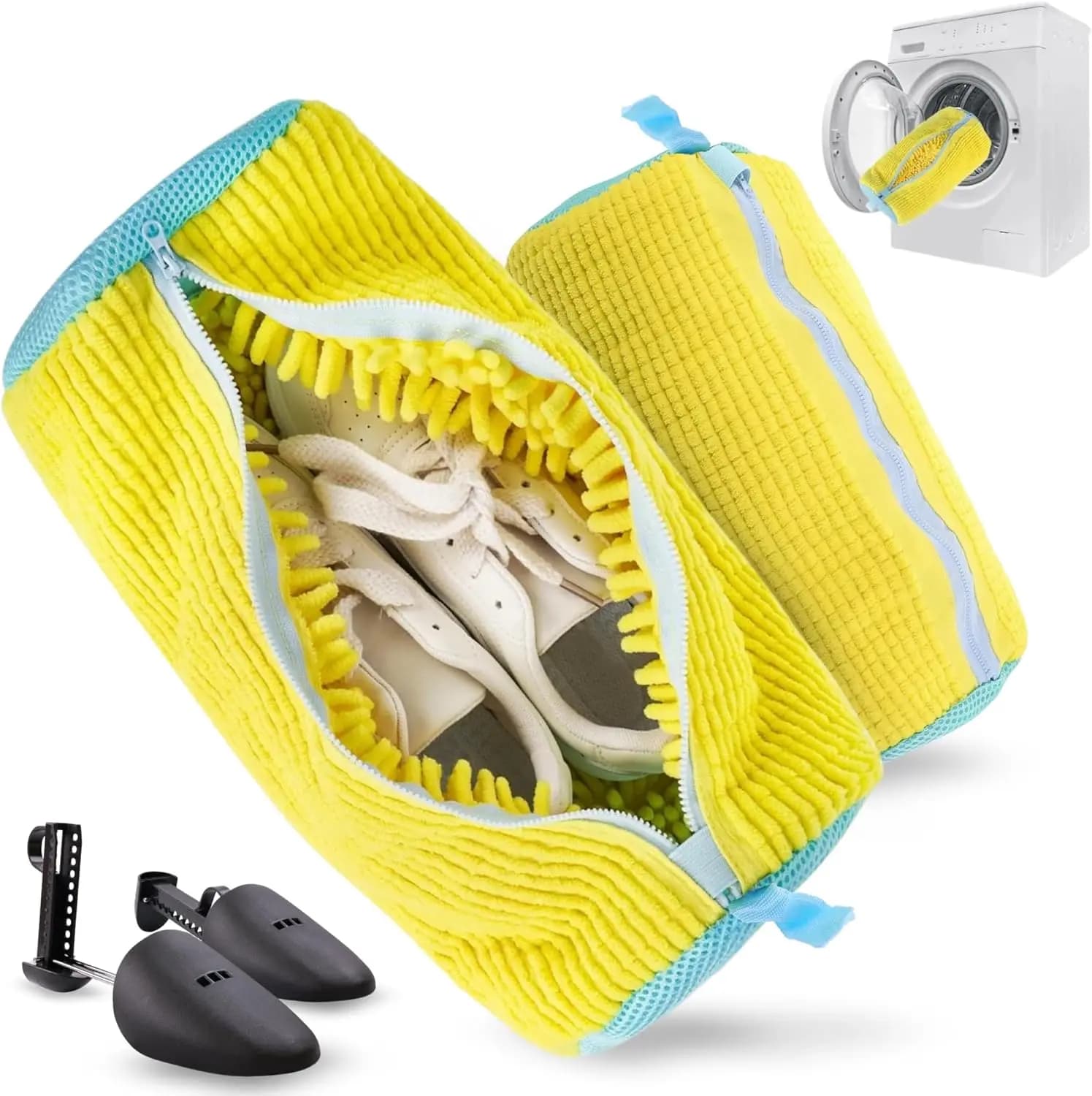 Washer and Dryer Bag - Washing Machine Shoes - Washing Machine Shoes - Washing Machine Bag Sneaker with Hinge