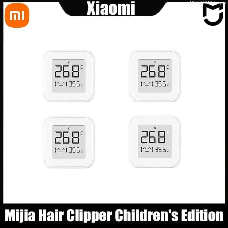 Termometro e Igrometro Digitale Intelligente Xiaomi per Casa, Camera dei Bambini, Ufficio, Monitoraggio della Temperatura Interna
