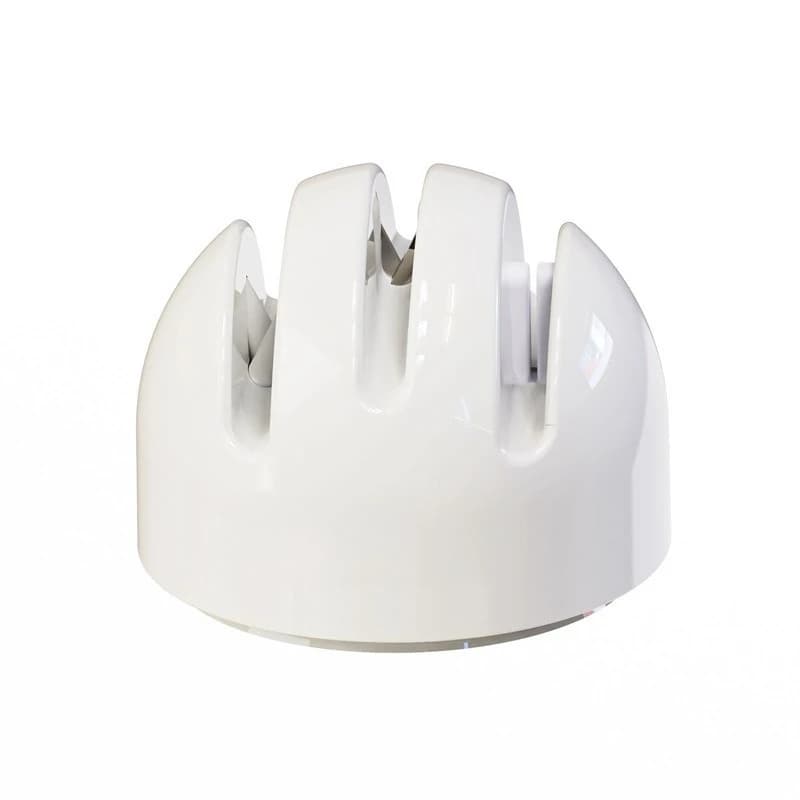 Household Knife Sharpener for Kitchen Knives and Scissors Quick Sharpening Tool with Suction Cup for Counter and Wall