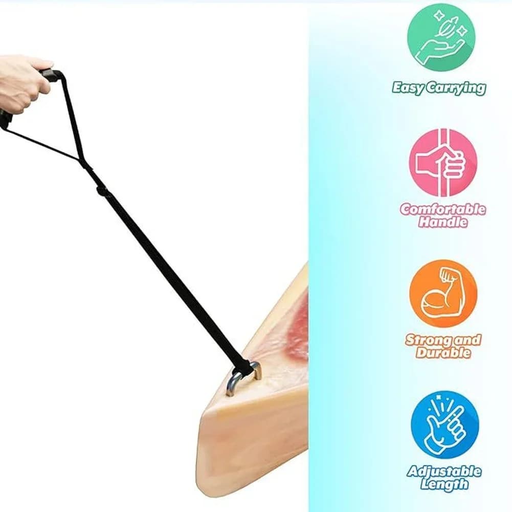 2 pezzi regolabili per cinghie di assistenza in piedi KAYAK con manici ergonomici, lunghezza da 38 a 60 pollici per supporto pagaia