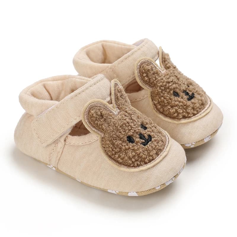 0-1 Year Old Soft Sole Shoes, Cartoon Walking Shoes for Youngsters, Fabric Upper, Inner and Sole, Easy Closure, Casual Style, Fa