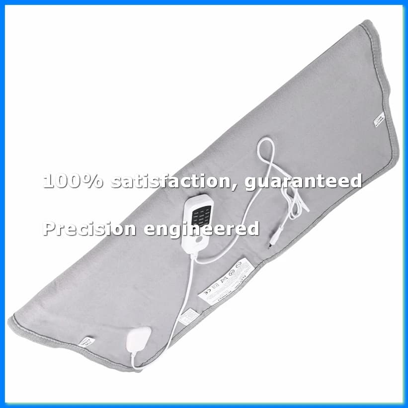 Coperta elettrica 220V per letto, coperte riscaldanti, tappetino riscaldante con interruttore di controllo intelligente, 80x150 cm, presa EU-A63M