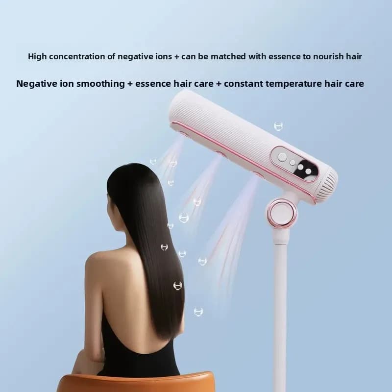 110V Stand-Up Hair Dryer - Hands-Free Hooded Bonnet Dryer for Home Use (US & Japan Standard)