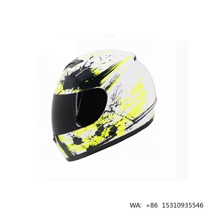 2026 High Quality Factory Price Motorcycle Helmet Full Face With Visor Street Bike Helmet Unisex Adults