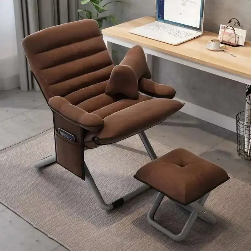 Sedia da ufficio moderna ed ergonomica Poltrone reclinabili pieghevoli Sedia per clienti Design Gaming Camera da letto Cadeira Forniture per ufficio OE50OC