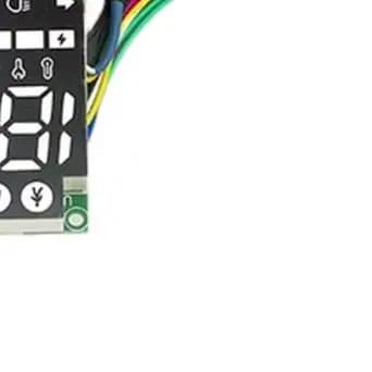 Electric Scooter Dashboard LCD Display Unit For For Xiaomi 5 Battery Monitor Screen Green Metal Instrument Panel Spare Part