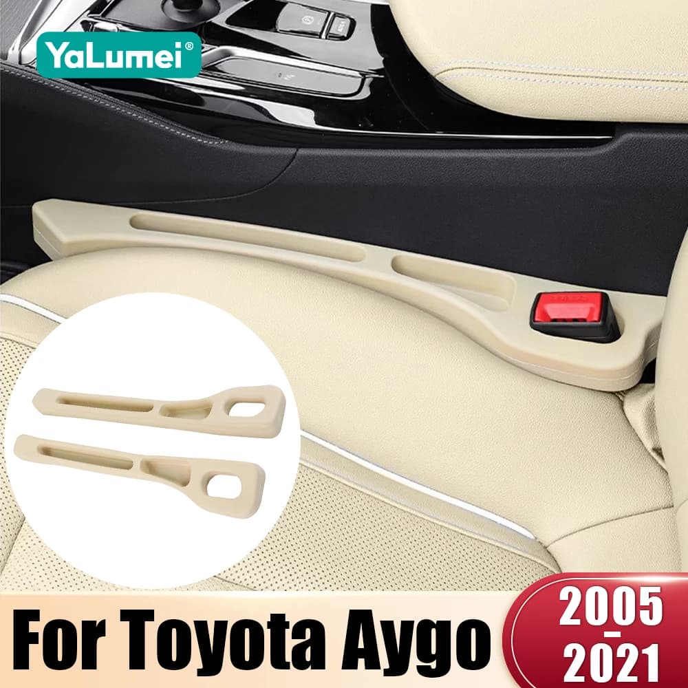 Per Toyota Aygo 2005-2007 2008 2009 2010 2011 2012 2013 2014 2015 2017 2020 2021 Seggiolino auto Strisce a prova di perdite Cucitura laterale di stoccaggio