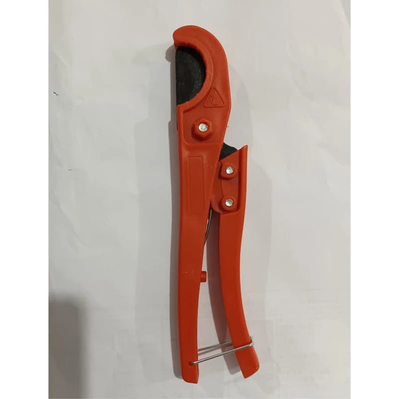 Compact Scissors Design PEX PVC Pipe Cutter One Hand Operation Portable Plastic Tube Wire Cutting Practical Hand Tool