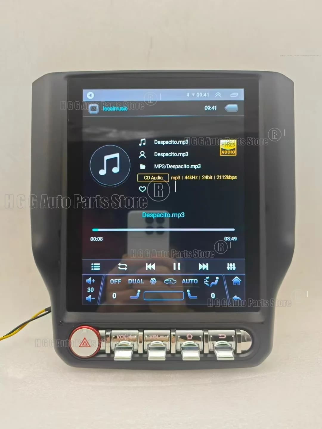 For Dodge Ram 2019-2021 Android GPS Screen Navigation Navi Stereo Multimedia Video Player 4G WIFI BT Car Radio 9.7inch RHD LHD