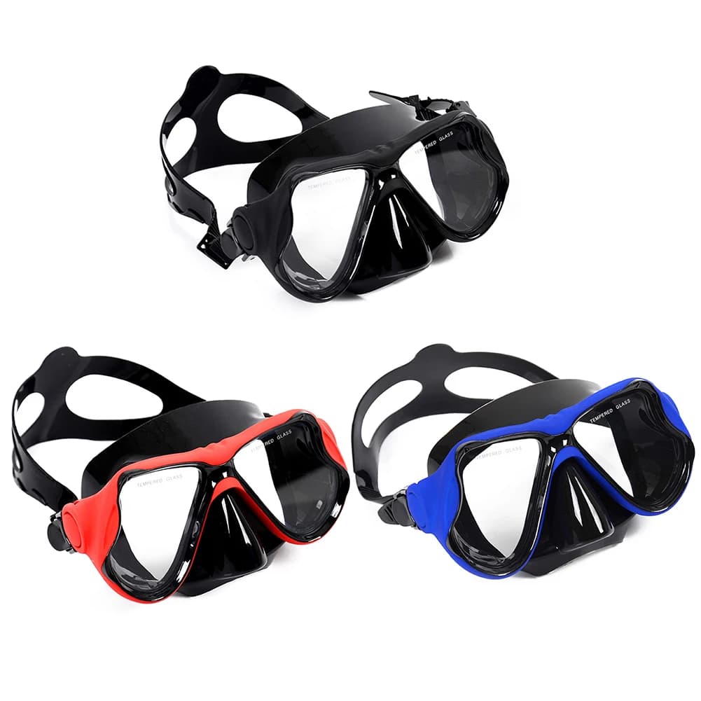 Maschera Professionale per Snorkeling con Visione Panoramica Ampia, Occhialini da Immersione Resistenti all'Usura per Uomini e Donne