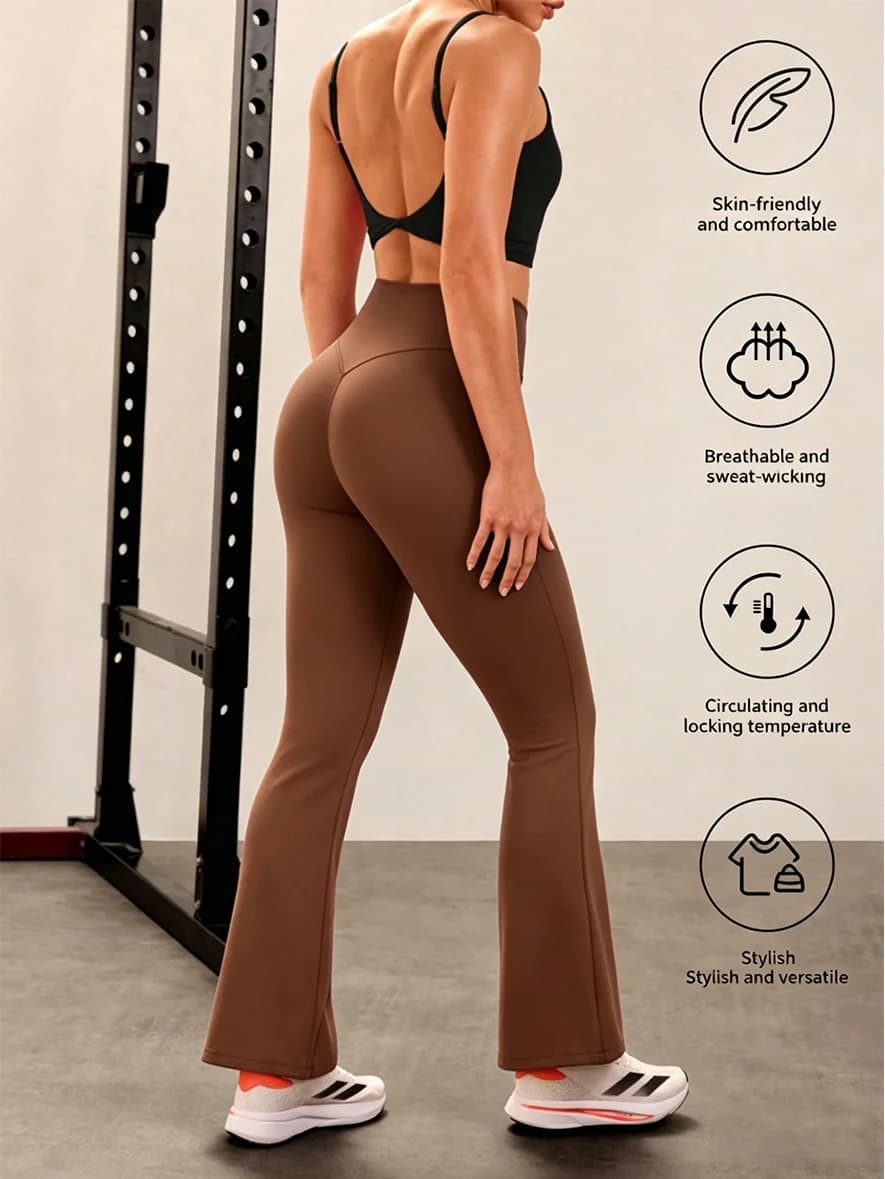 Spring/summer 2026 new women's abdomen, buttocks, leggings, speakers, yoga pants, casual pants, running pants and fitness pants