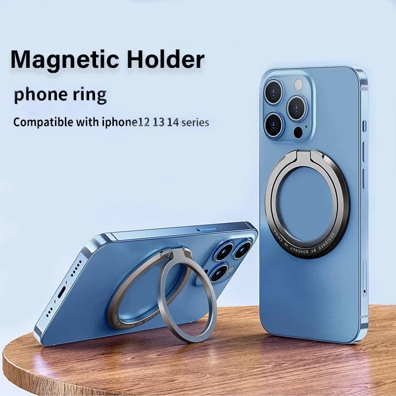Nuovo Supporto ad Anello Magnetico 2026 per Accessori MagSafe, Anello Regolabile per Dita, Supporto per Custodie Magnetiche per iPhone