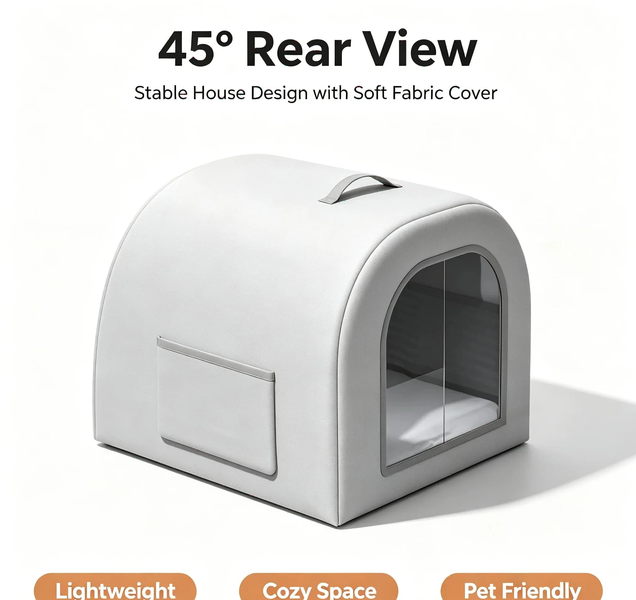 Factory Direct 2026 Summer Pet Air-Conditioned Room Cooling Artifact Dog House Kennel Ice Nest Portable Igloo Summer Cat Litter