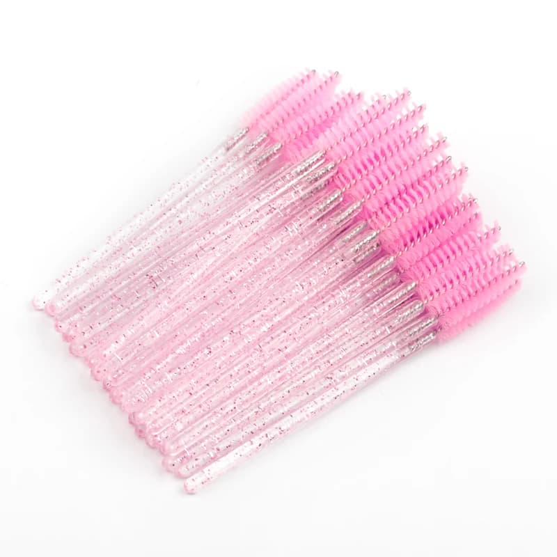 Lanjinglin 5/50 PCS Use And Drop Brush For Eyelash Extension Eyelash Makeup Tools Mascara Sticks Applicator Eyelash Cosmetic Brush