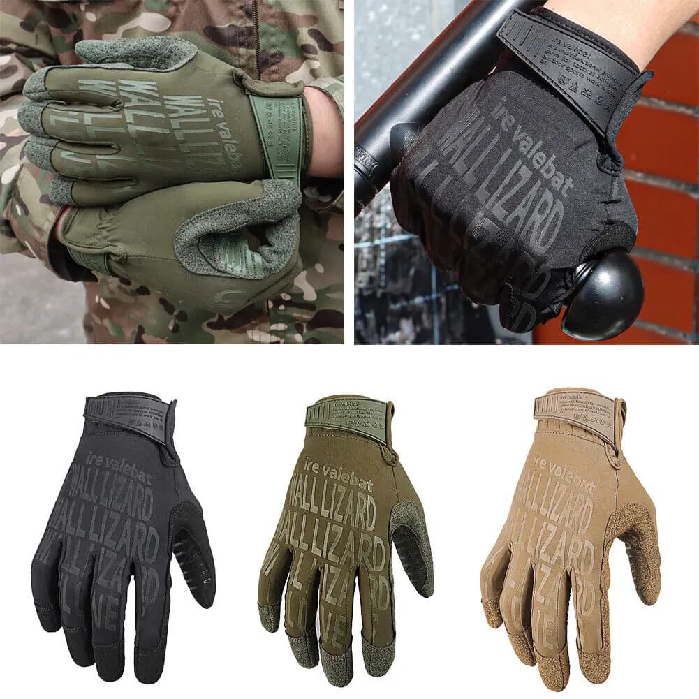 Guanti tattici militari per moto Touch Screen Guanti a dita intere Guanti antiscivolo traspiranti per ciclismo all'aperto