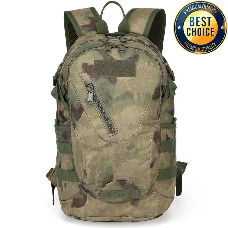 Tattico 900D Travel Backpack, Mimetic Camping and Hiking Bag, Hunting and Climbing Backpack, Travel Utility Bag for Open Activities