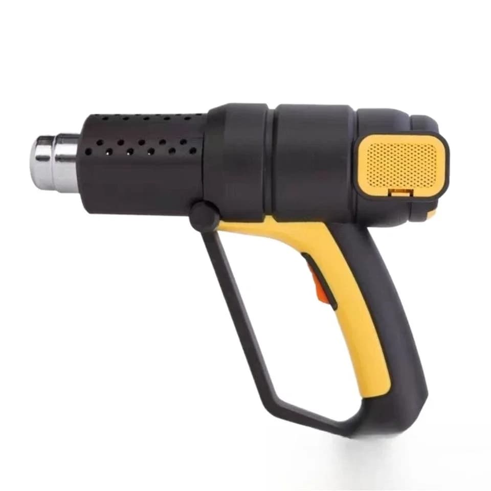 Pistola ad aria calda con controllo della temperatura Cottura di pellicole per piccole auto Pistola da forno Ventilatore Saldatura di plastica con pellicola termoretraibile industriale