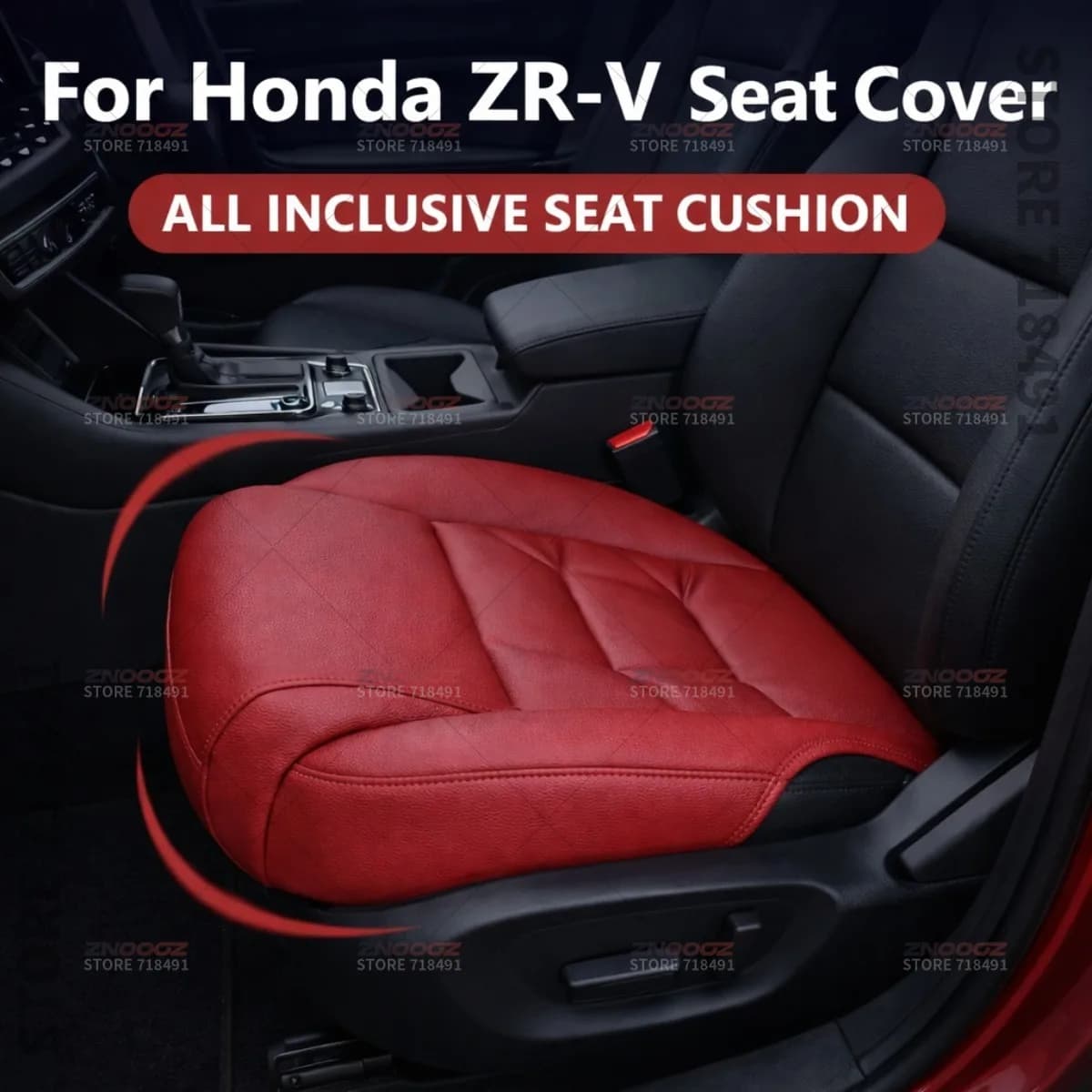 Support for Gambe Auto Seats for Honda ZR-V, Extension Memory Foam Covers, Extensive Bearing, Interior Accessories