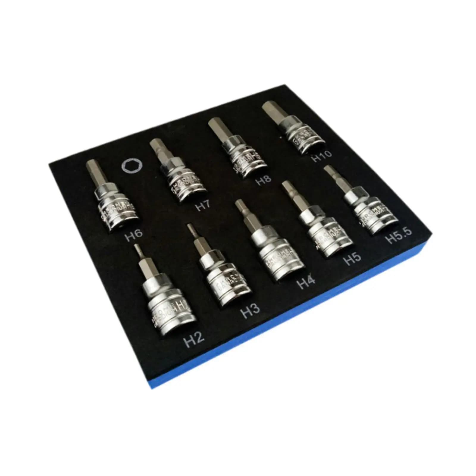 Set of 9 Hexagonal Compass Keys, Multifunctional Tool for Repairs, Set of Compass Keys
