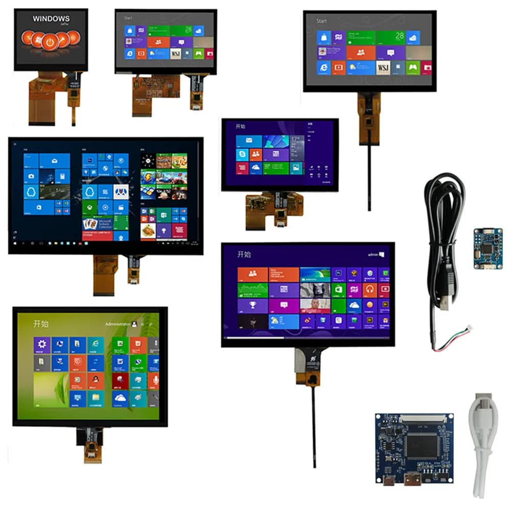 3.5/4.3/5/6.5/7/8/9/10.1 pollici multiuso portatile display LCD monitor scheda di controllo driver touchscreen digitalizzatore