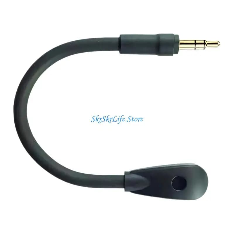 E65E Durability Gaming Headsets Microphones For ROG Strix Go Earphone 3.5mm Mics Flexibility Neck Exceptional Noise Isolation