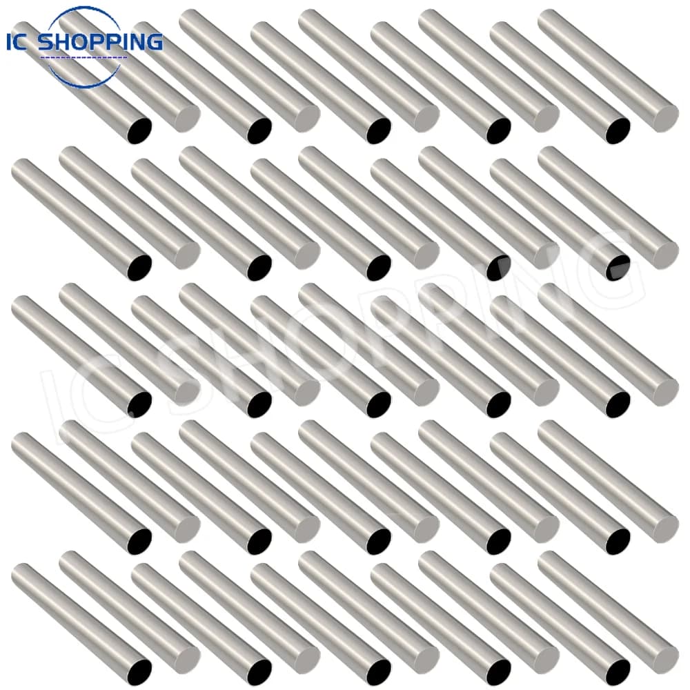 100 pz Sensore di Temperatura PT100 DS18B20 Manicotto In Acciaio Inox Manicotto di Protezione Cieca 6X50mm 6X30MM 6*30mm 6*50mm