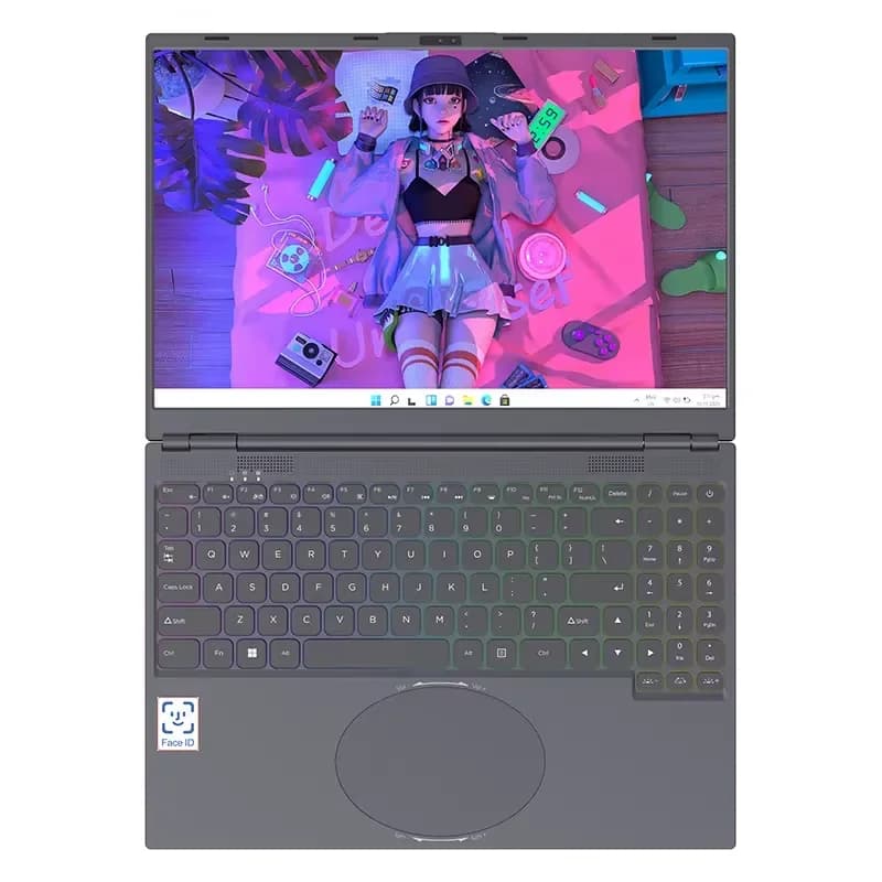 Intel i3-8109U (fino a 3,6 GHz), laptop da gioco Notebook IPS da 16,0 pollici 32 GB DDR4 128G - SSD da 1 TB Compute Windows 11 Pro