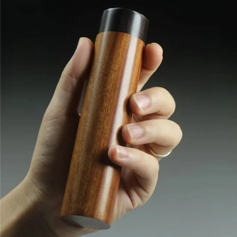 Cartuccia di incenso corta a vite in legno da 30 g portatile con incenso plug-in Joss Stick Cartuccia di stoccaggio Accessori per incenso Strumento