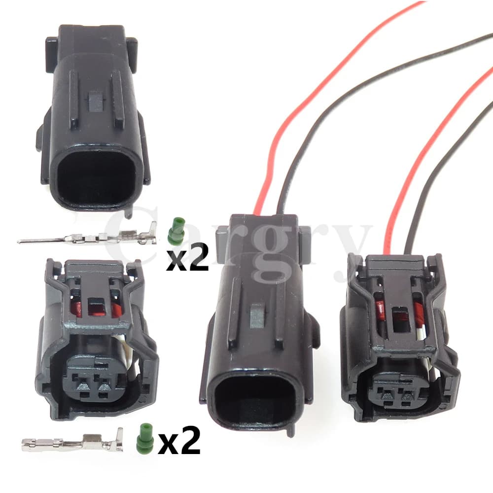 Presa impermeabile del cavo elettrico del sensore di velocità della ruota dell'abs dell'automobile 1 Set 2P per Toyota 90980-12416 6188-4797 6189-1161